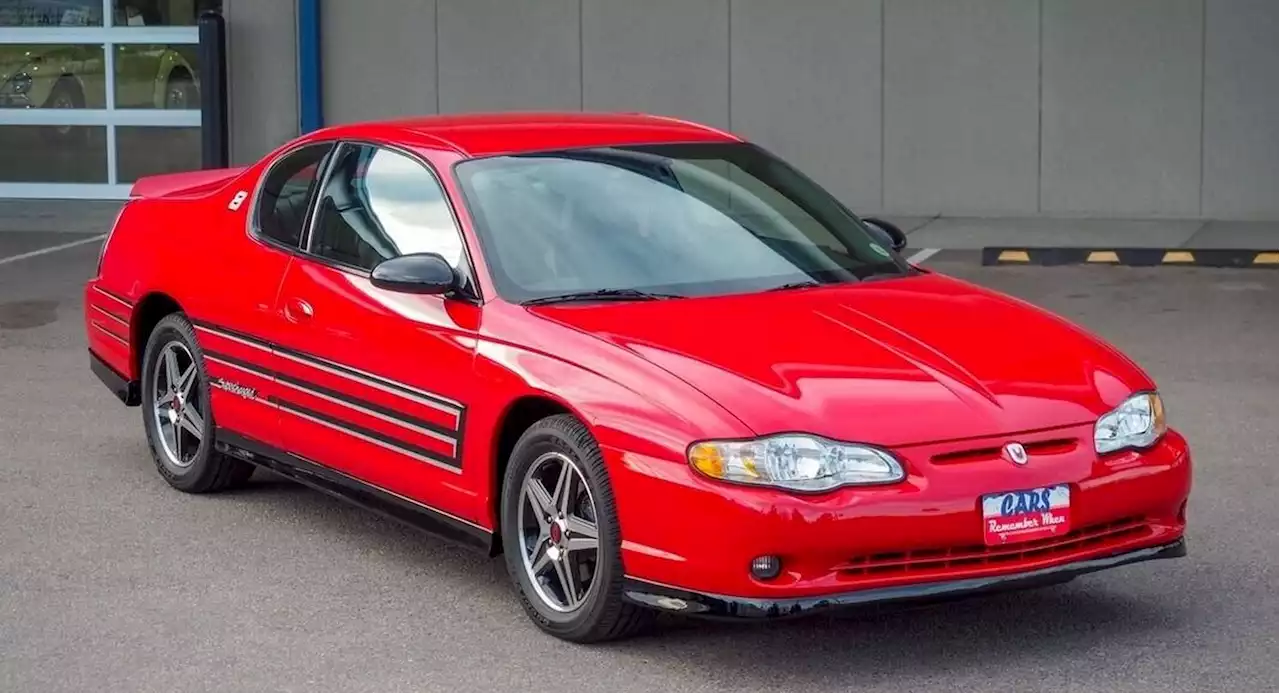 Very Rare, Very Dull 2004 Chevy Monte Carlo SS Dale Earnhardt Jr. Edition Was Inexplicably Preserved For 18 Years | Carscoops