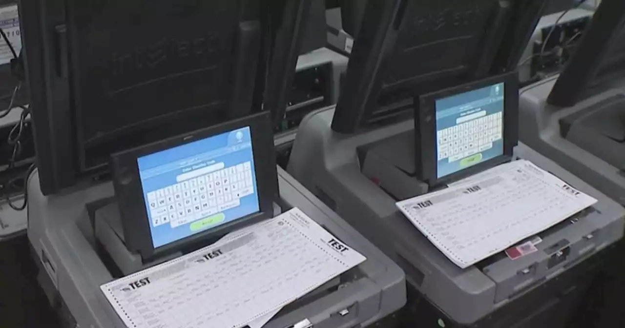 Collin County residents get a look at voting machines