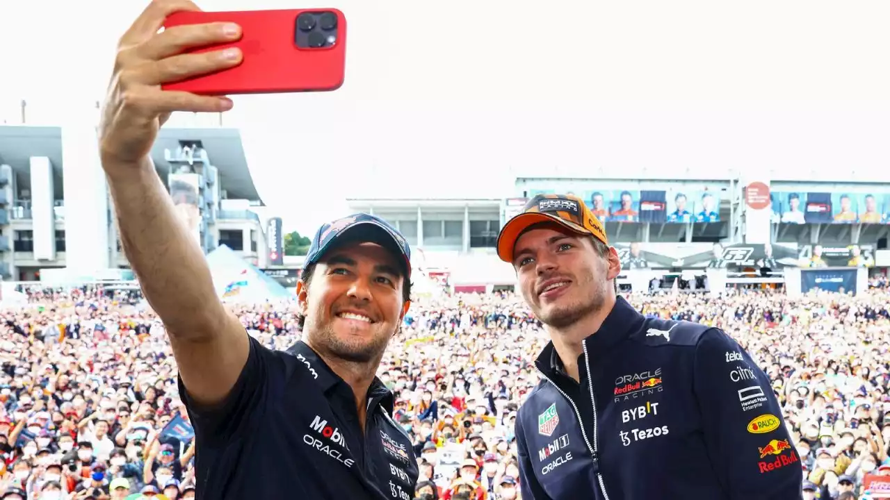 Red Bull a un paso de la gloria: la posición de salida de Max Verstappen y Checo Pérez en Japón