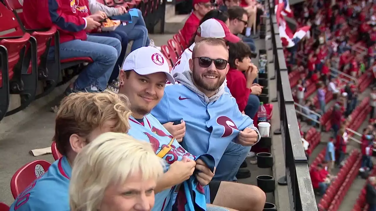 #RedOctober: After 11-year playoff drought, Phillies fans descend on St. Louis