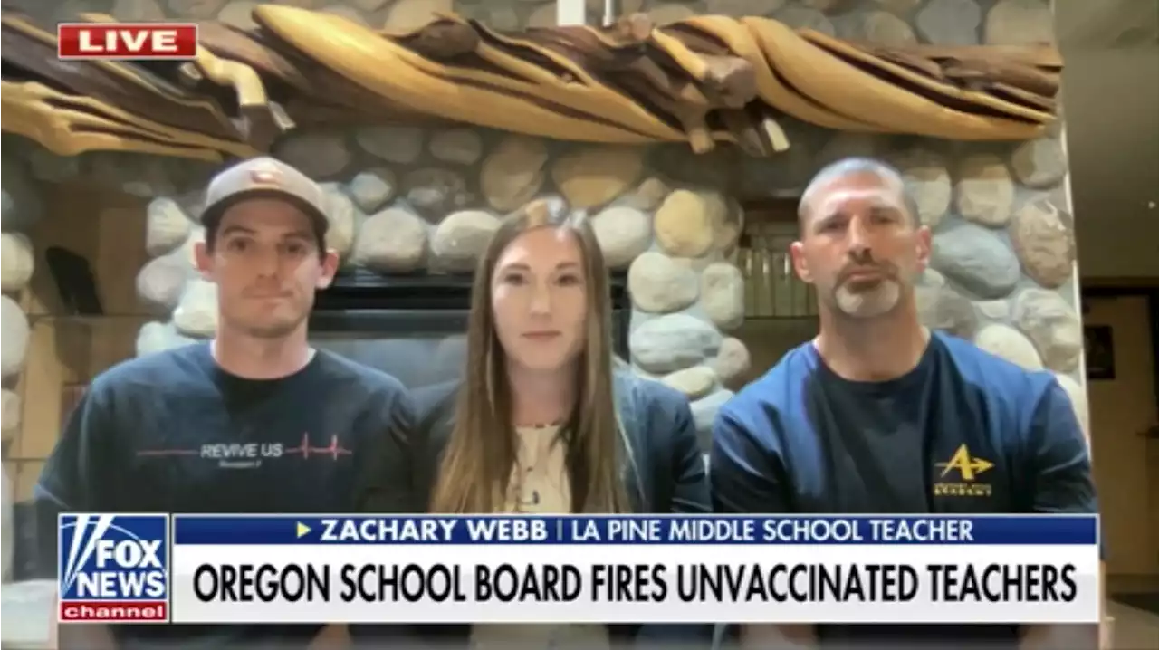 Oregon schools fire unvaccinated teachers: 'Doesn't make any sense'