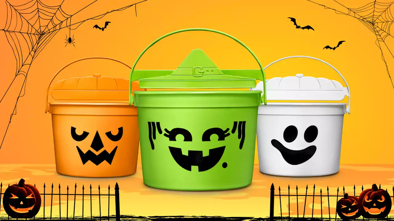 McDonald's Classic Halloween Happy Meal Boo Buckets Are Returning For A Short Time