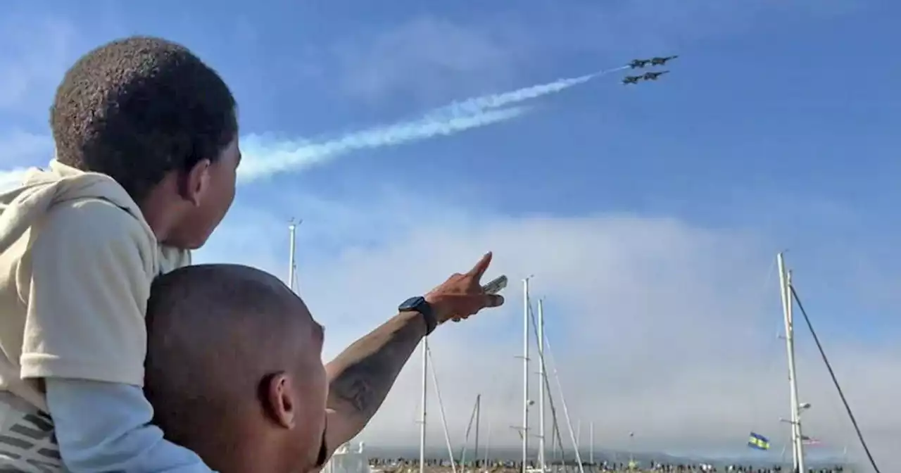 Spectacular San Francisco Fleet Week air show makes memories for father and son