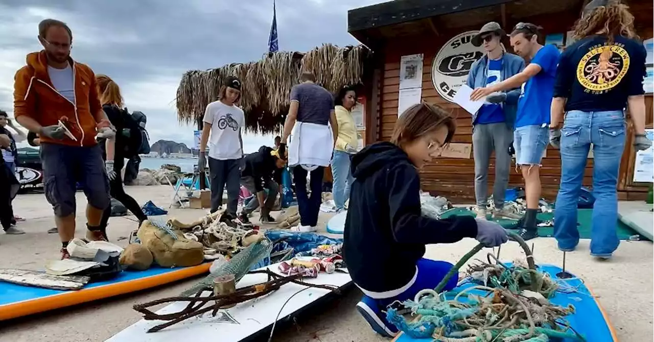 La Ciotat - Nettoyage des plages : 243 emballages, 3 000 mégots, 12 jouets...