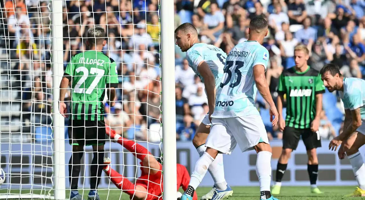 Sassuolo-Inter 1-2, le pagelle: Dzeko determinante, Dumfries una roccia. Lautaro, che sfortuna