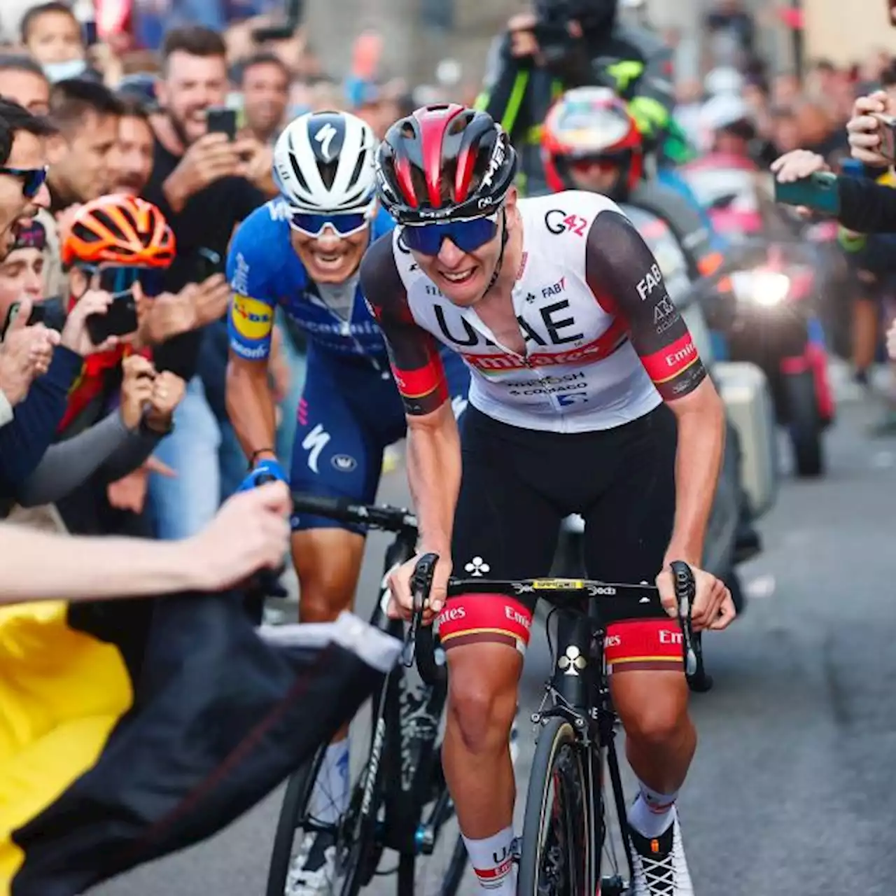 Face à Alaphilippe et Vingegaard, Pogacar se dresse en épouvantail sur le Tour de Lombardie