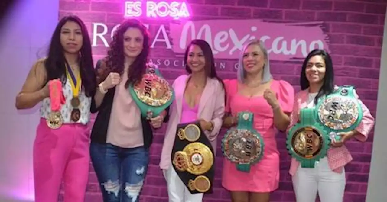 Boxeadoras mexicanas gritan por la igualdad en su deporte