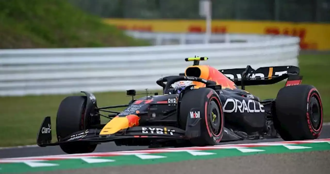 Checo Pérez, quinto en PL3 del GP de Japón; Verstappen, el más rápido