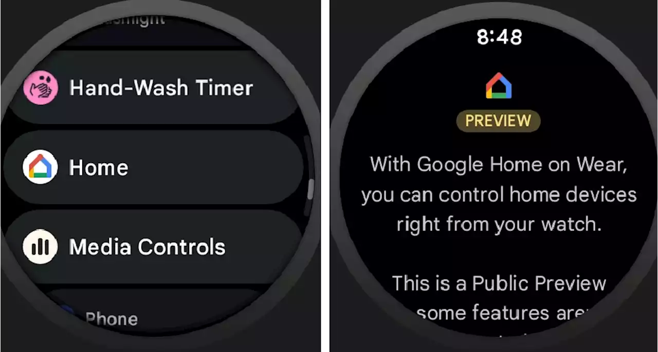 Googles Home app nu äntligen till Wear OS
