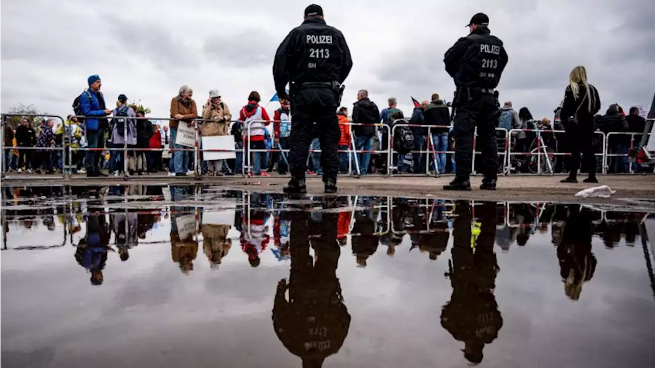 Polizei: Kaum Zwischenfälle bei AfD-Demo in Berlin