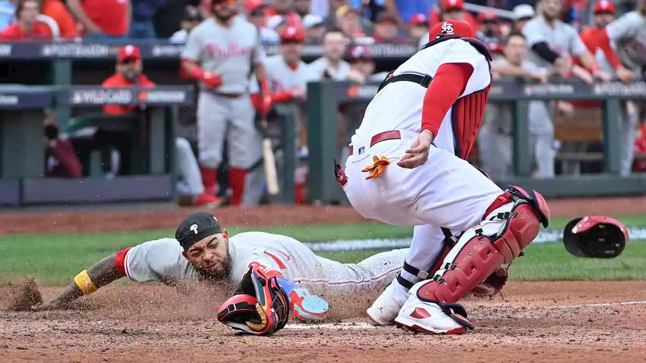 Sweet Revenge as Phillies Rally in 9th to Take Game 1 Against Cardinals, 6-3