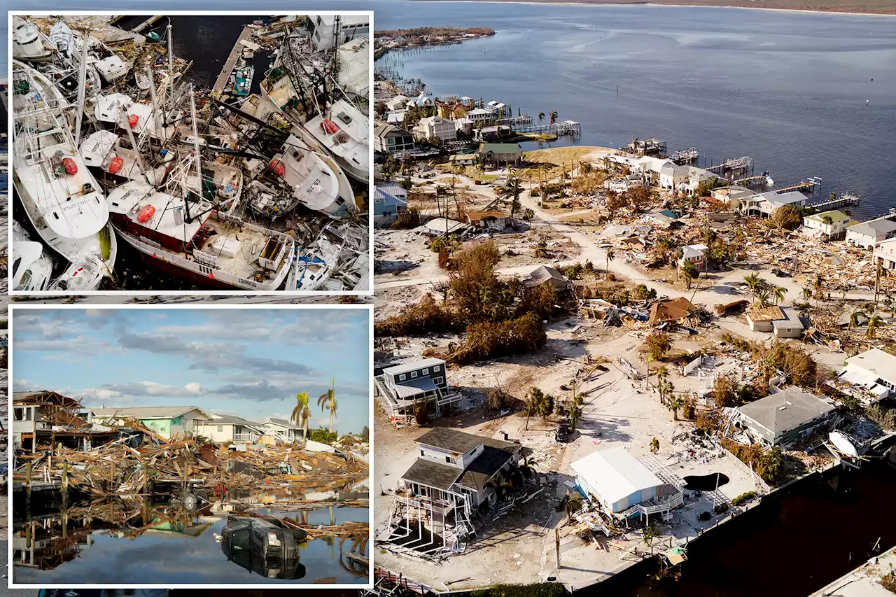 Hurricane Ian’s aftermath still felt in Florida one week later: photos