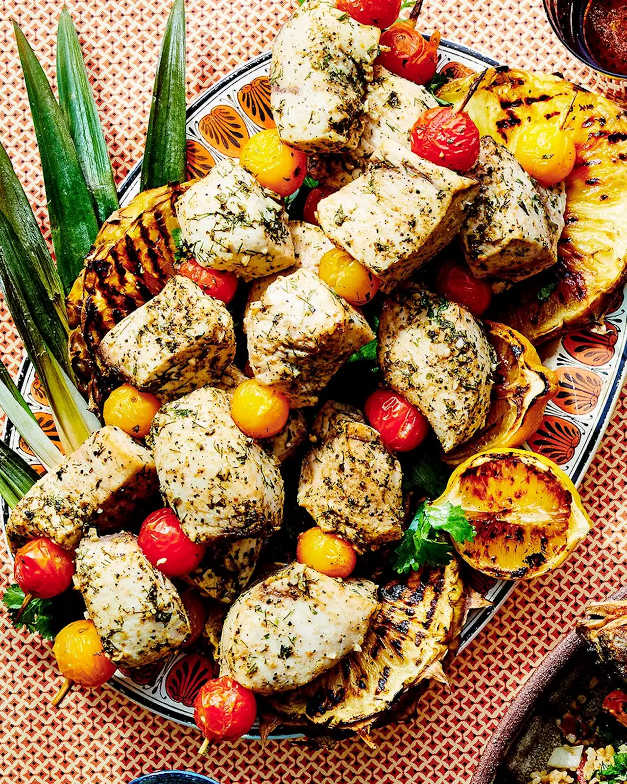 Galilee-Style Grilled Fish Kebabs