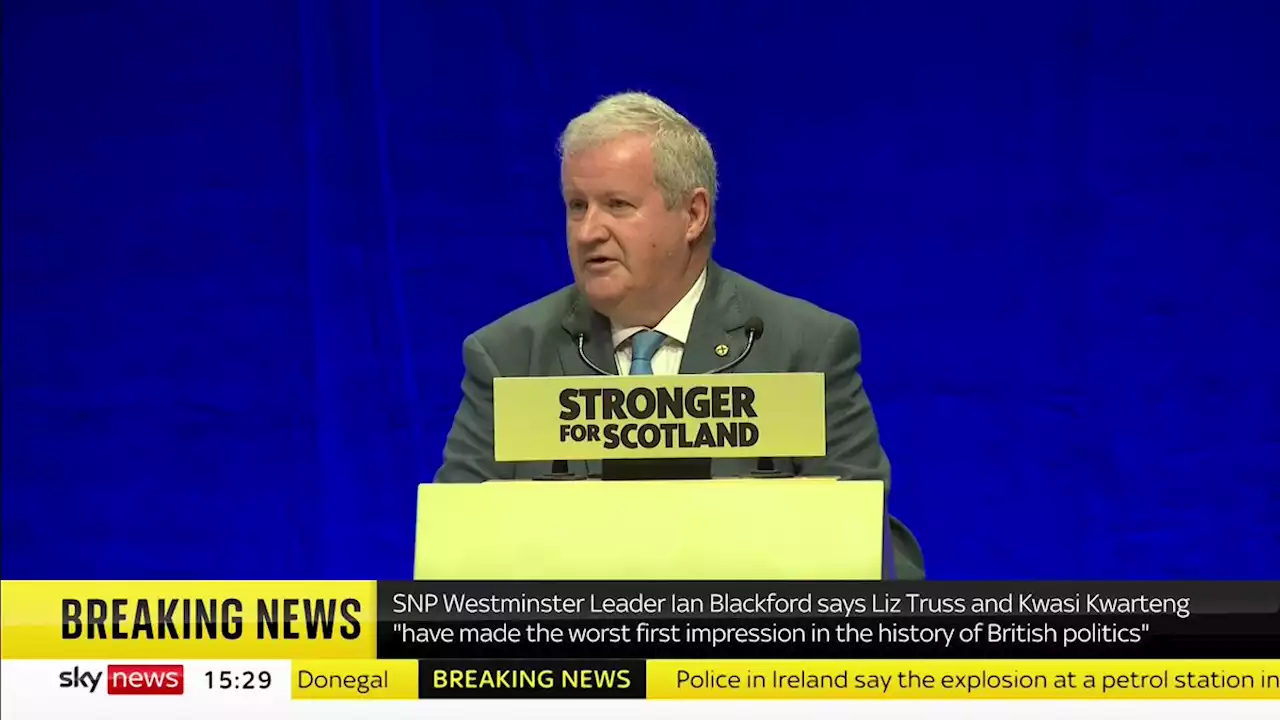 Liz Truss 'utterly catastrophic' for economy, says Scottish First Minister Nicola Sturgeon