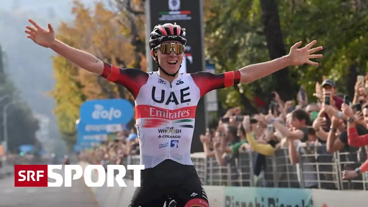 Letztes Monument der Saison - Pogacar triumphiert bei der Lombardei-Rundfahrt