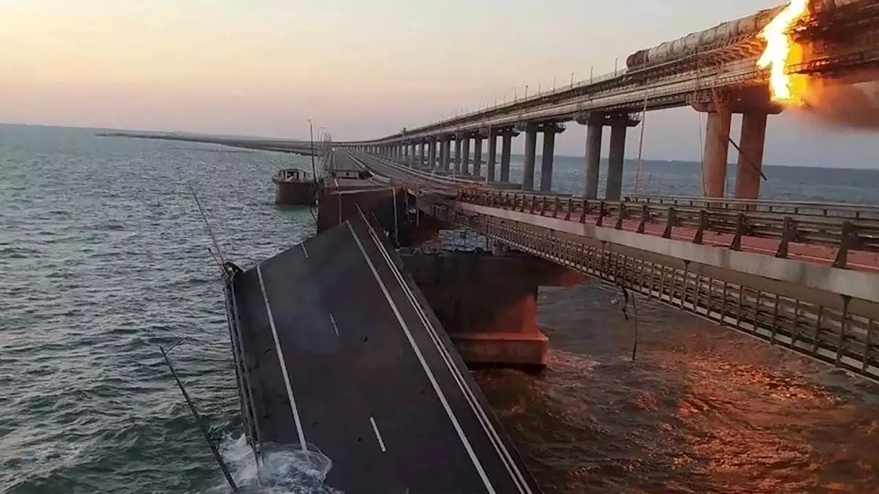 Key Crimea bridge blast could escalate Russia's war in Ukraine: Updates