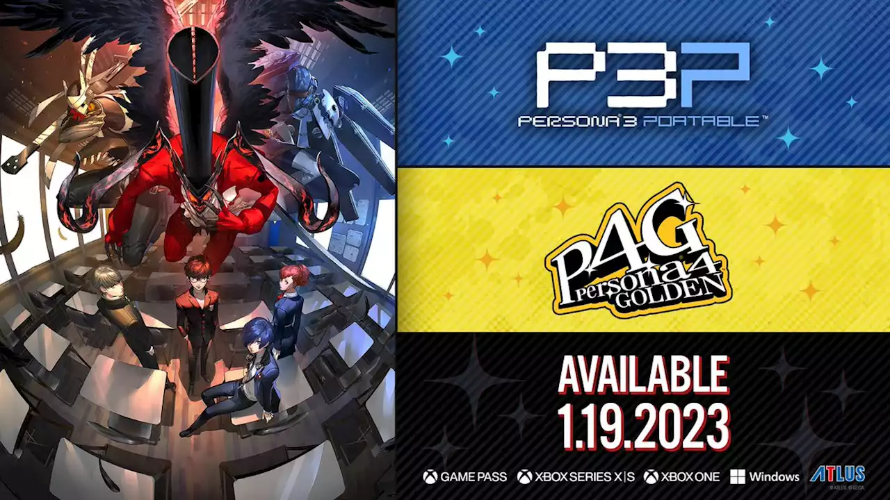 Atlus confirms January release for Persona 3 Portable and Persona 4 Golden | VGC