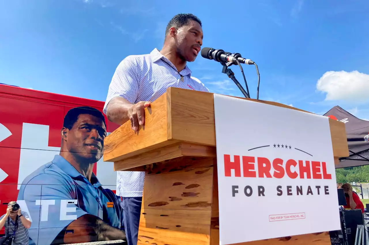 Herschel Walker centers pitch to Republicans on 'wokeness'