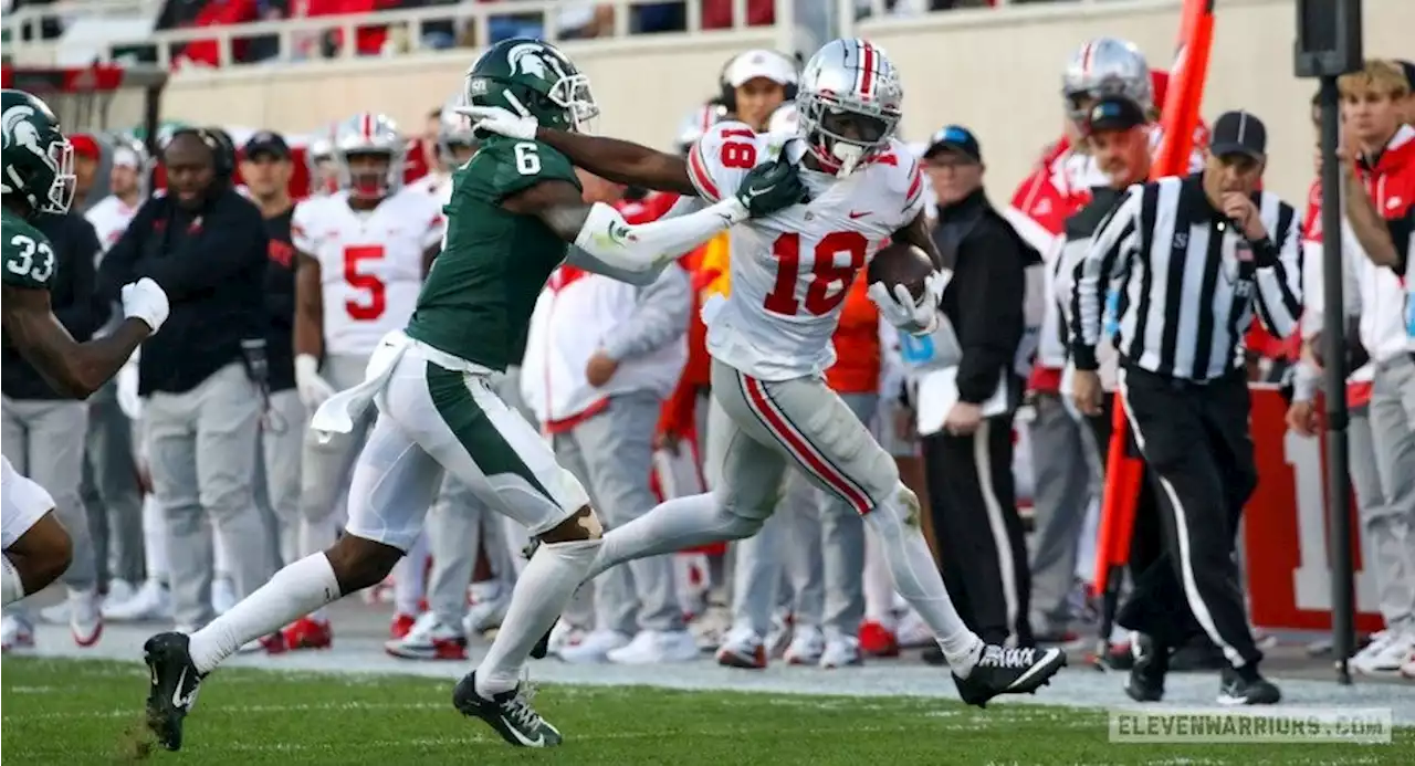 Michigan State Debriefing: C.J. Stroud and Marvin Harrison Have Record Days As Ohio State Throttles Floundering Spartans