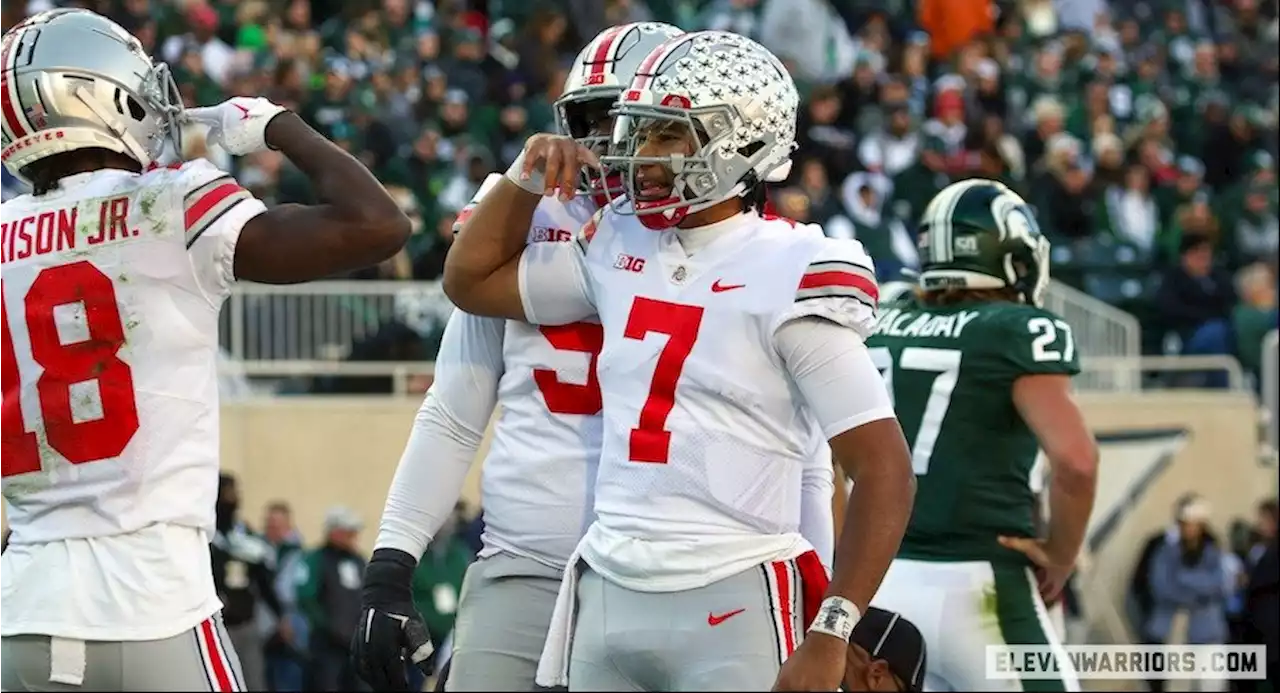 Ohio State Completes First Half of Regular Season with 49-20 Road Win over Michigan State