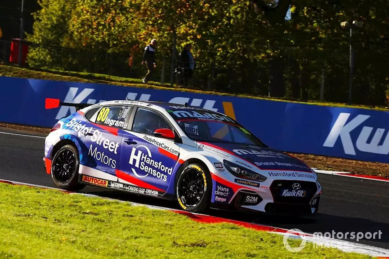 BTCC Brands Hatch: Ingram holds off Hill to extend points lead