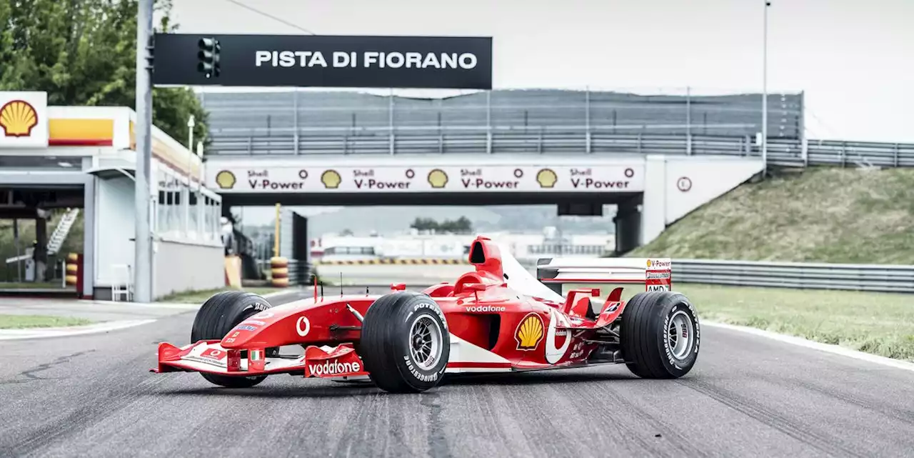 Michael Schumacher's 2003 F1 Championship Winning Ferrari Is Headed to Auction