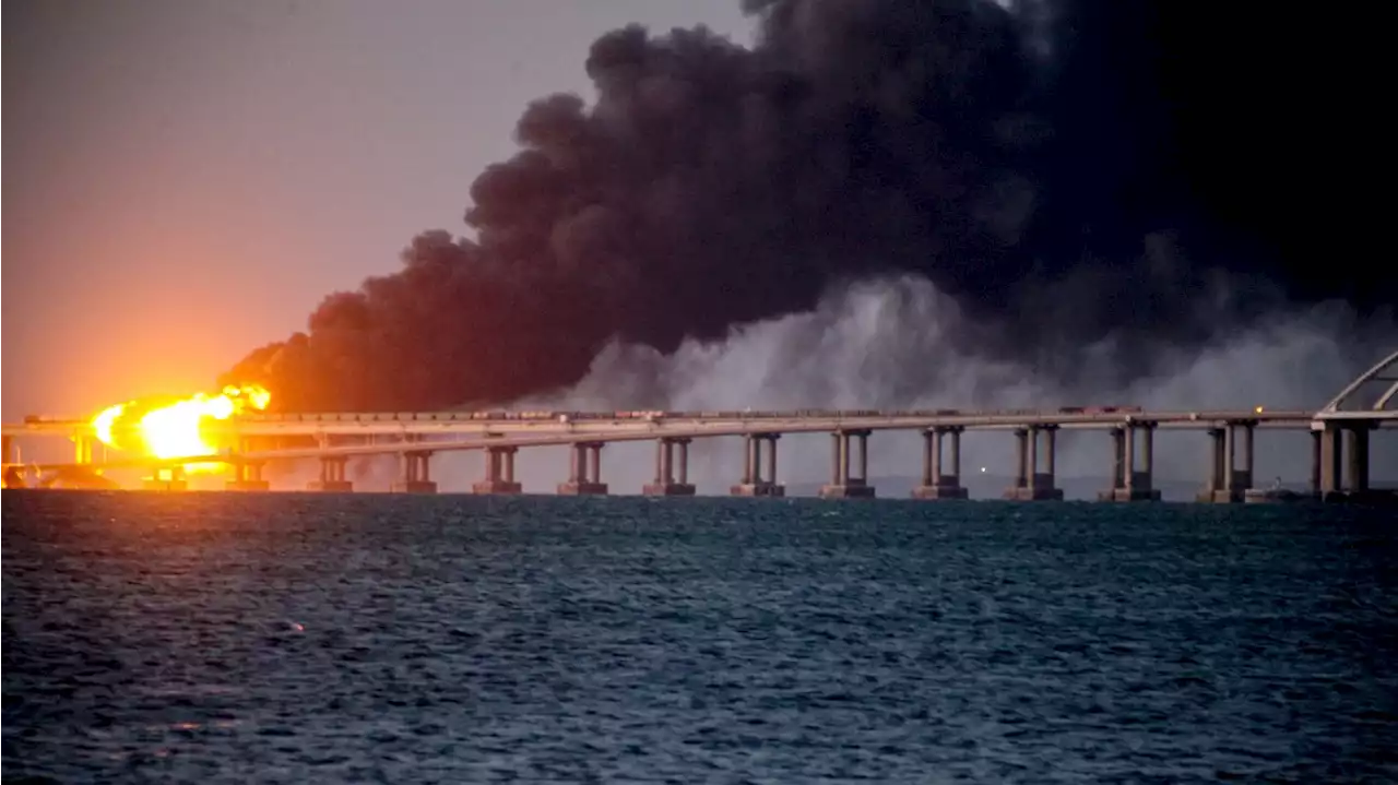 Russia rushes to reestablish supply lines after Crimea bridge explosion