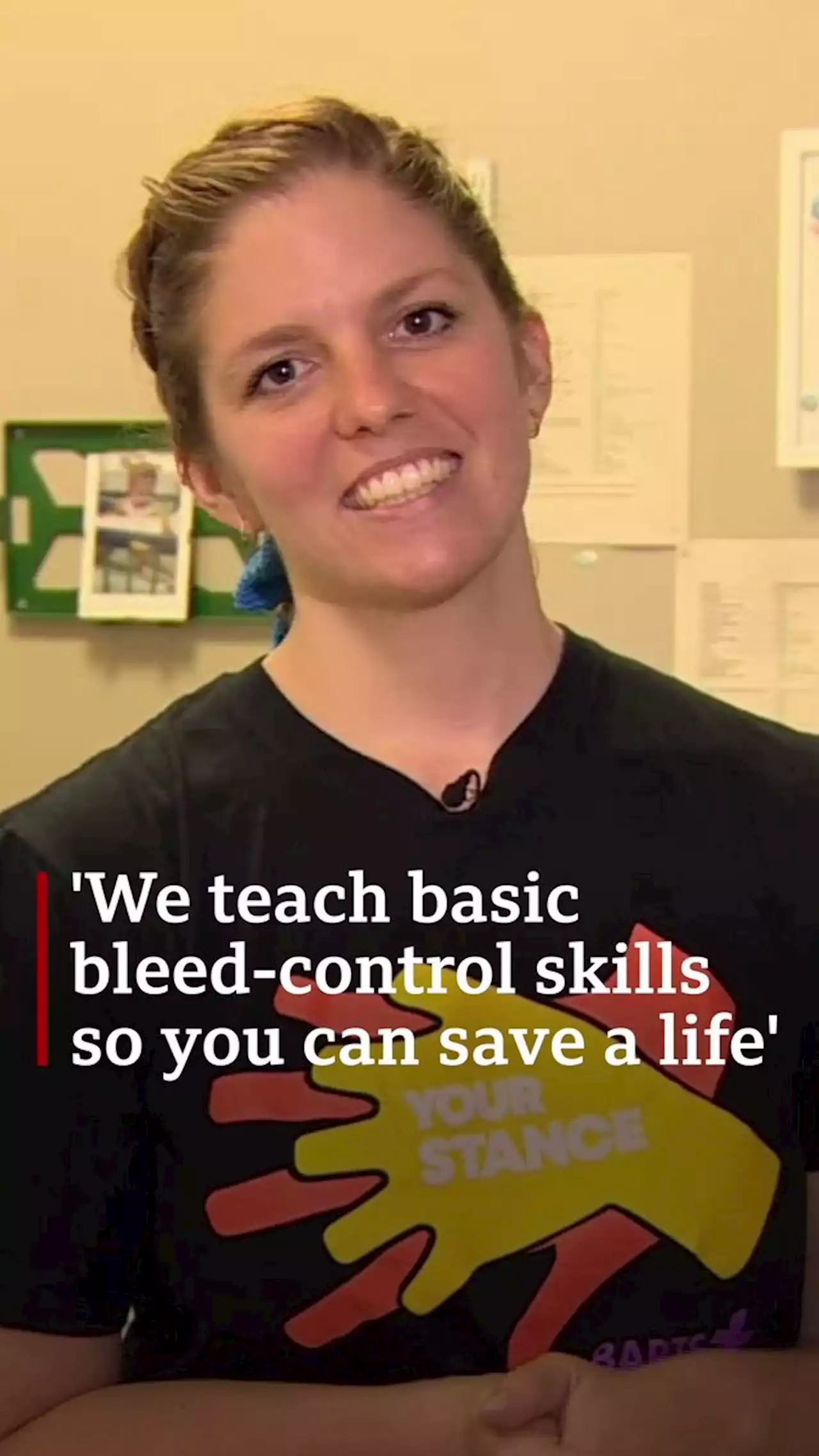 London project teaches first aid for knife wounds