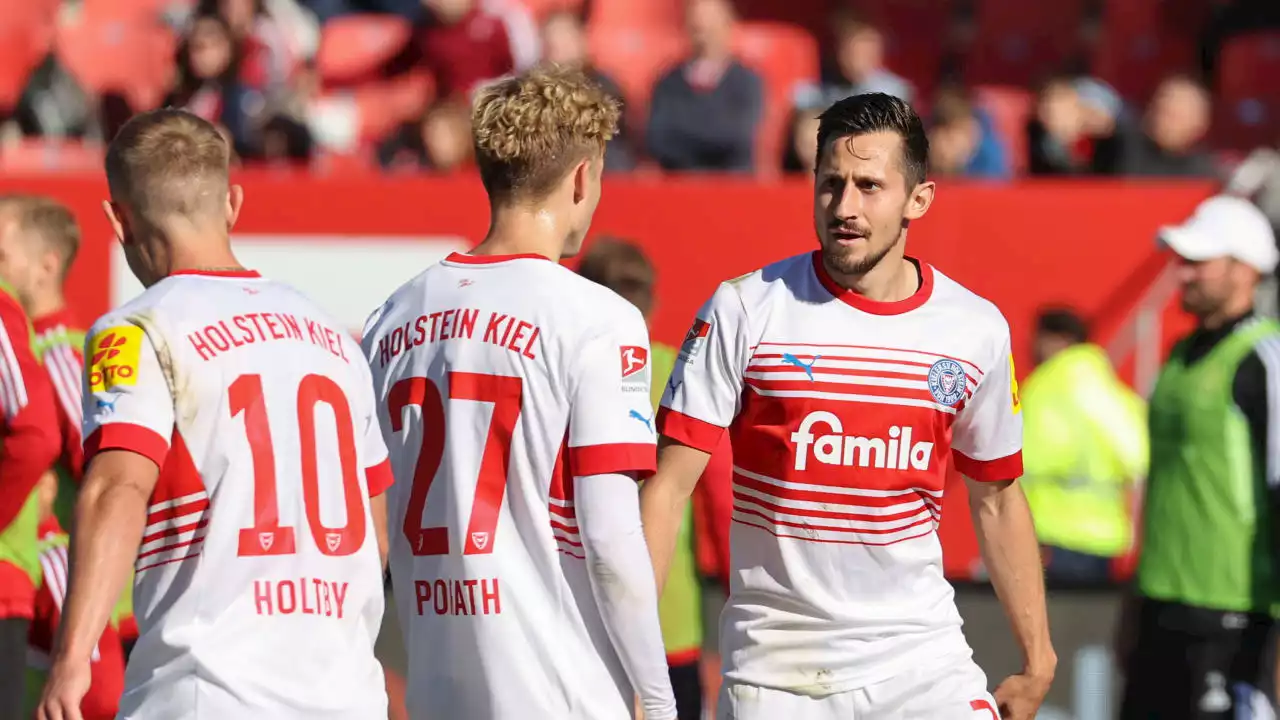 3:2 beim 1. FC Nürnberg: Kabinen-Knall weckt Holstein Kiel