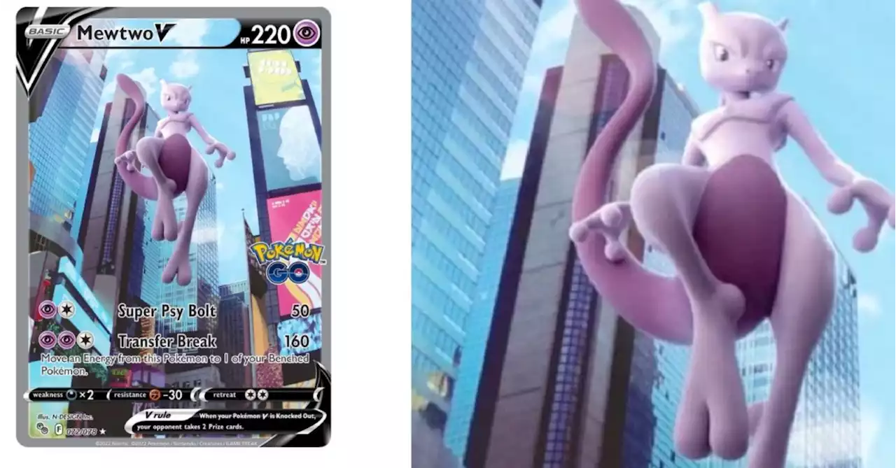 The Cards Of Pokémon TCG: Pokémon GO Part 21: Mewtwo V Alt Art