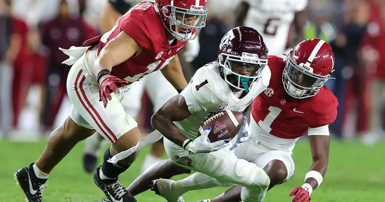 Jalen Milroe, No. 1 Alabama escape Texas A&M, 24-20