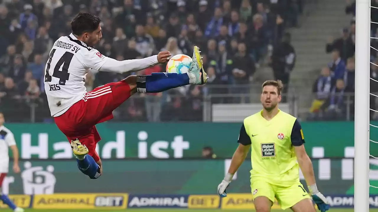 HSV verschießt Elfmeter und kassiert Ausgleich