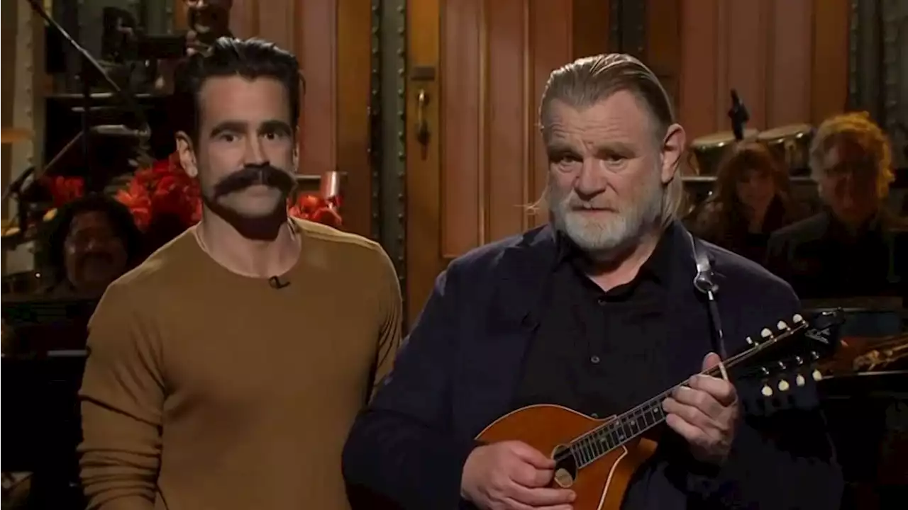 Colin Farrell Crashes ‘SNL’ & Saves Brendan Gleeson’s Lackluster Monologue