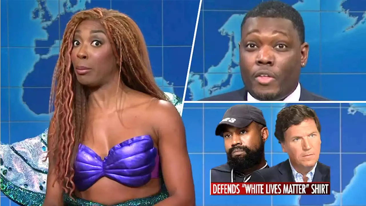 ‘SNL’s Weekend Update Takes On Kanye West & ‘The Little Mermaid’ Controversies