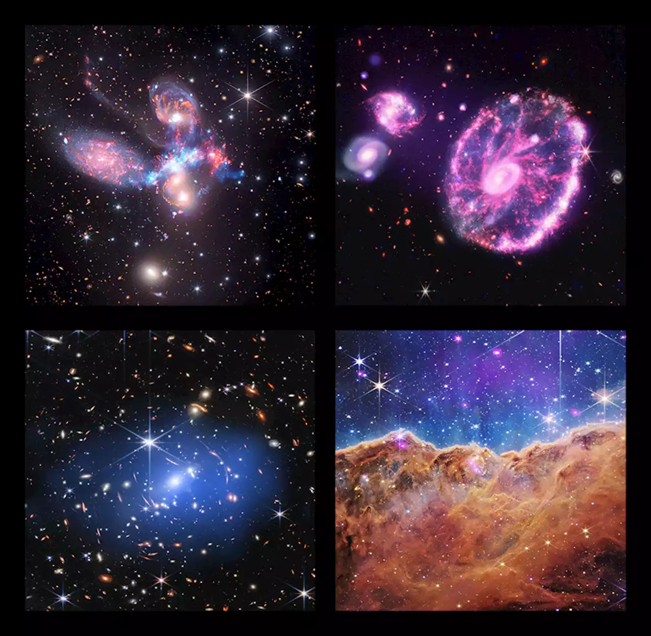 X-ray data from Chandra gives a new view of Webb images | Digital Trends