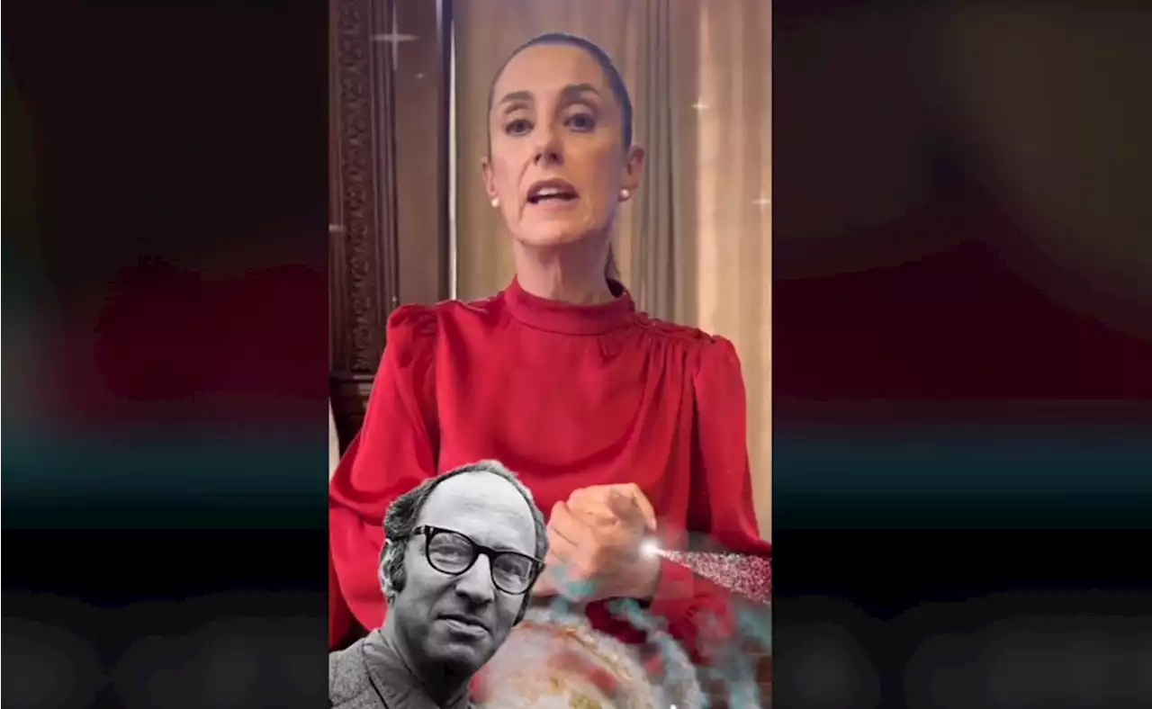 Sheinbaum lanza reto en Tik Tok para regalar un libro