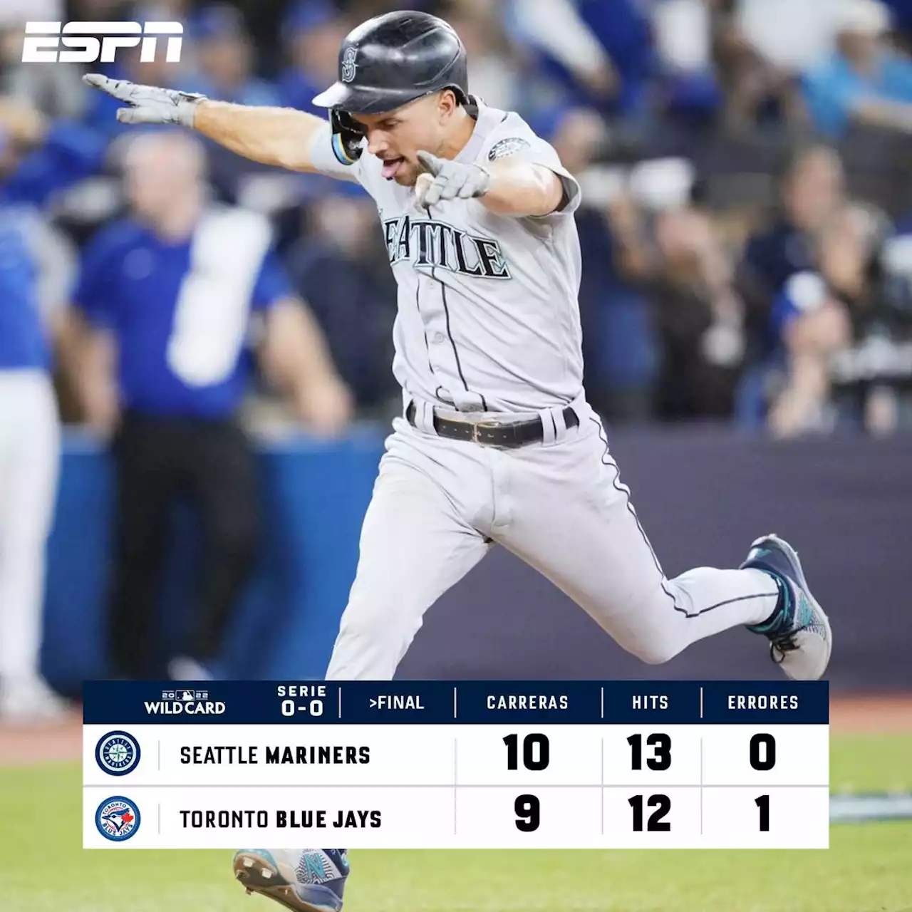 Mariners vs. Blue Jays - Resumen de Juego - 8 octubre, 2022 - ESPN