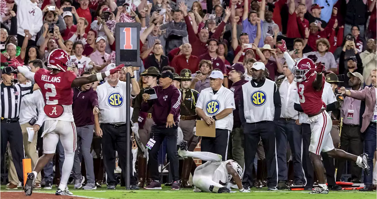 Texas A&M comes up just short of another upset of Alabama