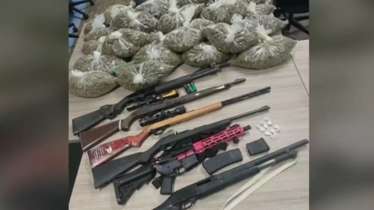 Illegal guns, drugs seized in San Bernardino County