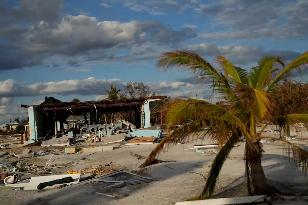 Residents allowed to return to Florida island hit hard by Ian