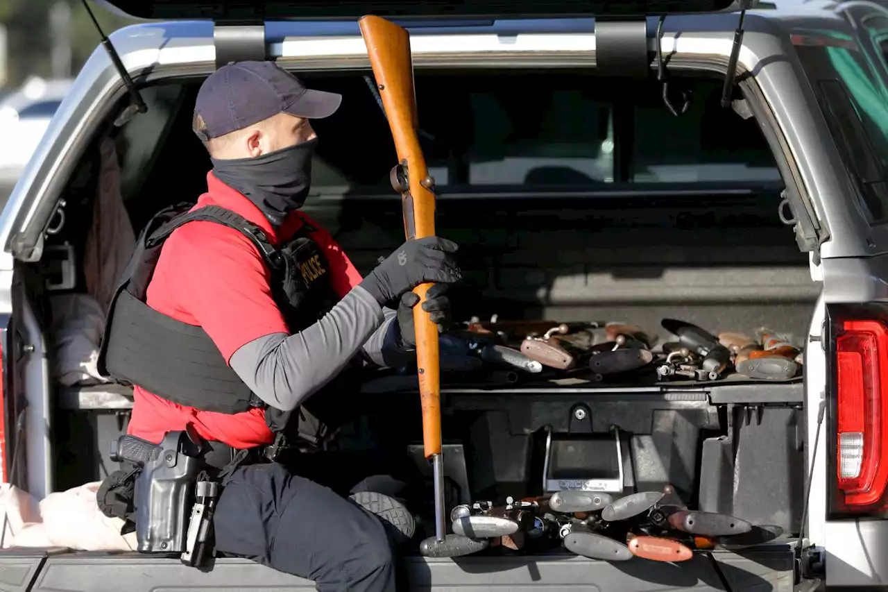 Over 1,200 guns collected at Houston's second gun buyback