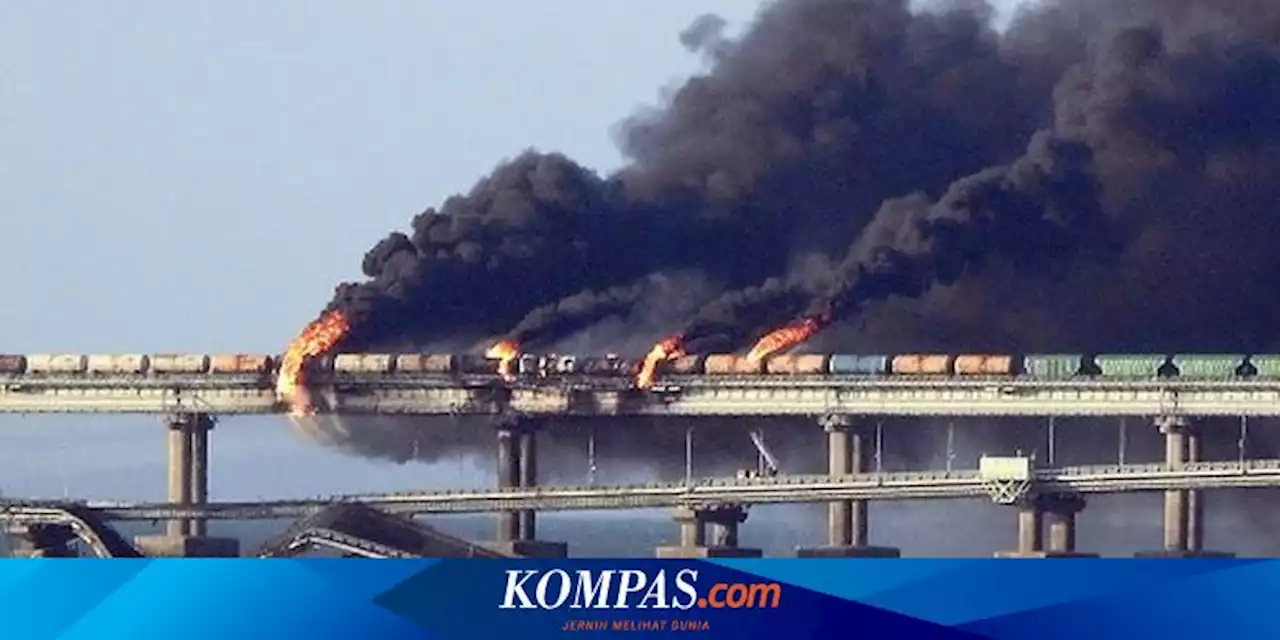 Krusialnya Jembatan Crimea, Simbol Pendudukan Ilegal dan Jalur Logistik Utama Rusia di Ukraina Selatan