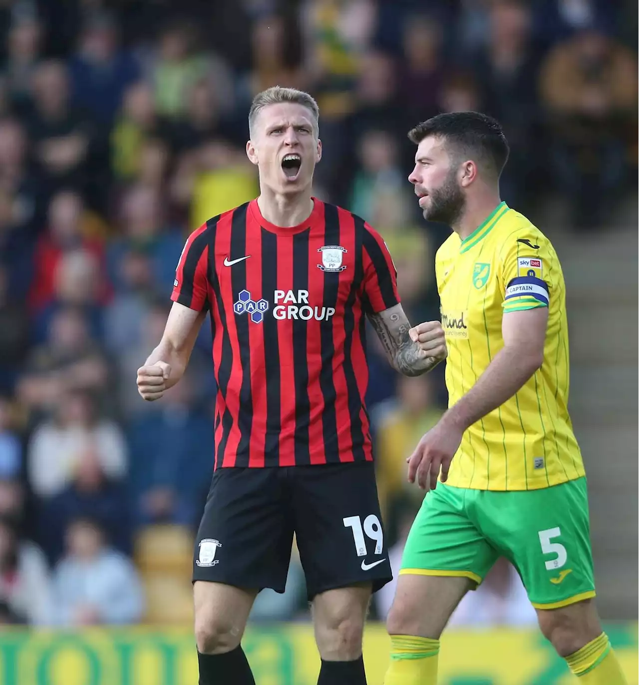 Preston North End striker Emil Riis felt his side were up to the mental challenge against Norwich City