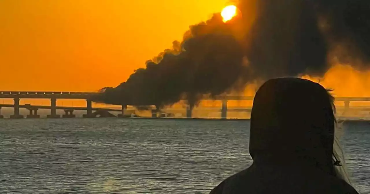 Explosion sur le pont de Crimée : des plongeurs russes mènent l’enquête