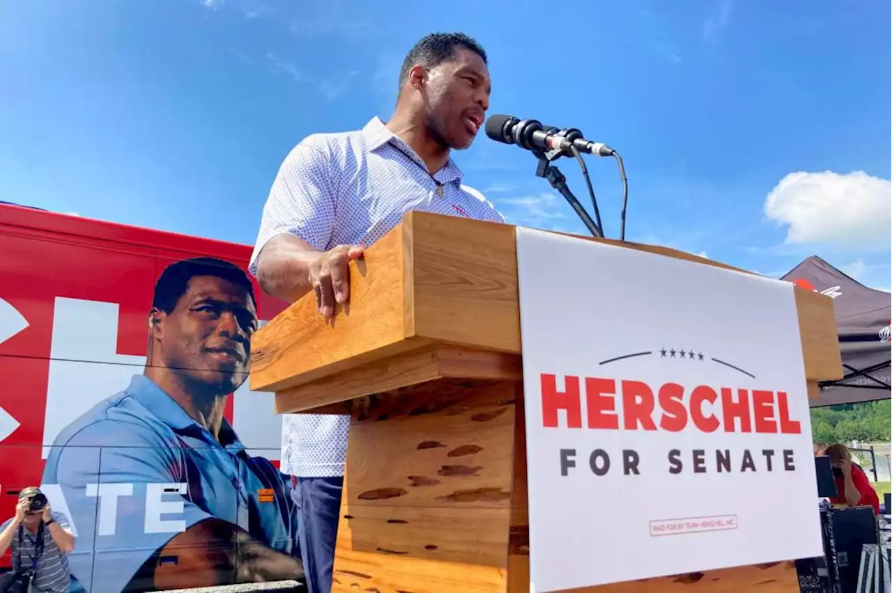 Herschel Walker centers pitch to Republicans on ‘wokeness’