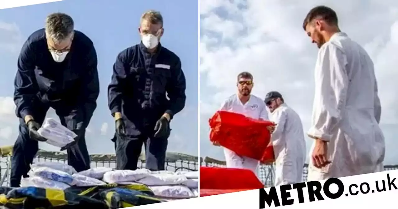 Royal Navy warship seizes crystal meth worth £15,500,000 from boat