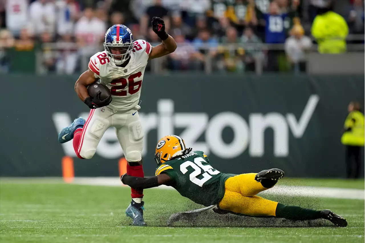 Giants Spoil Packers International Debut With 27-22 Win