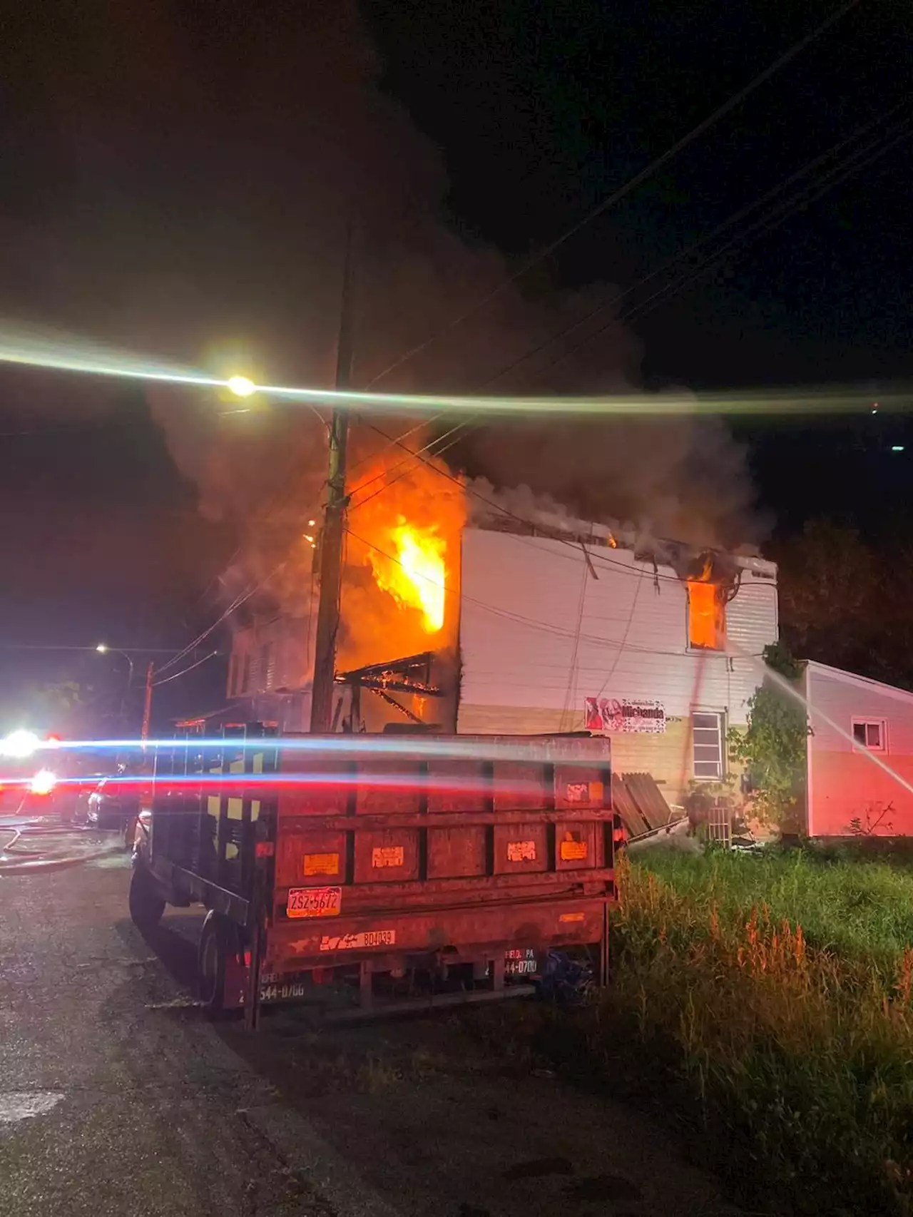 3 Firefighters Hospitalized After Battling Delco Blaze