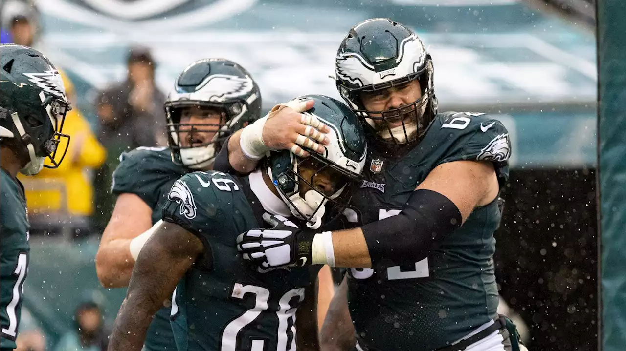 Why Miles Sanders Studies Eagles Offensive Line Practice