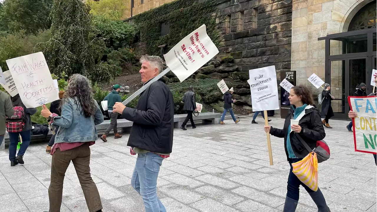 Strike by Philadelphia Museum of Art workers shows woes of 'prestige' jobs